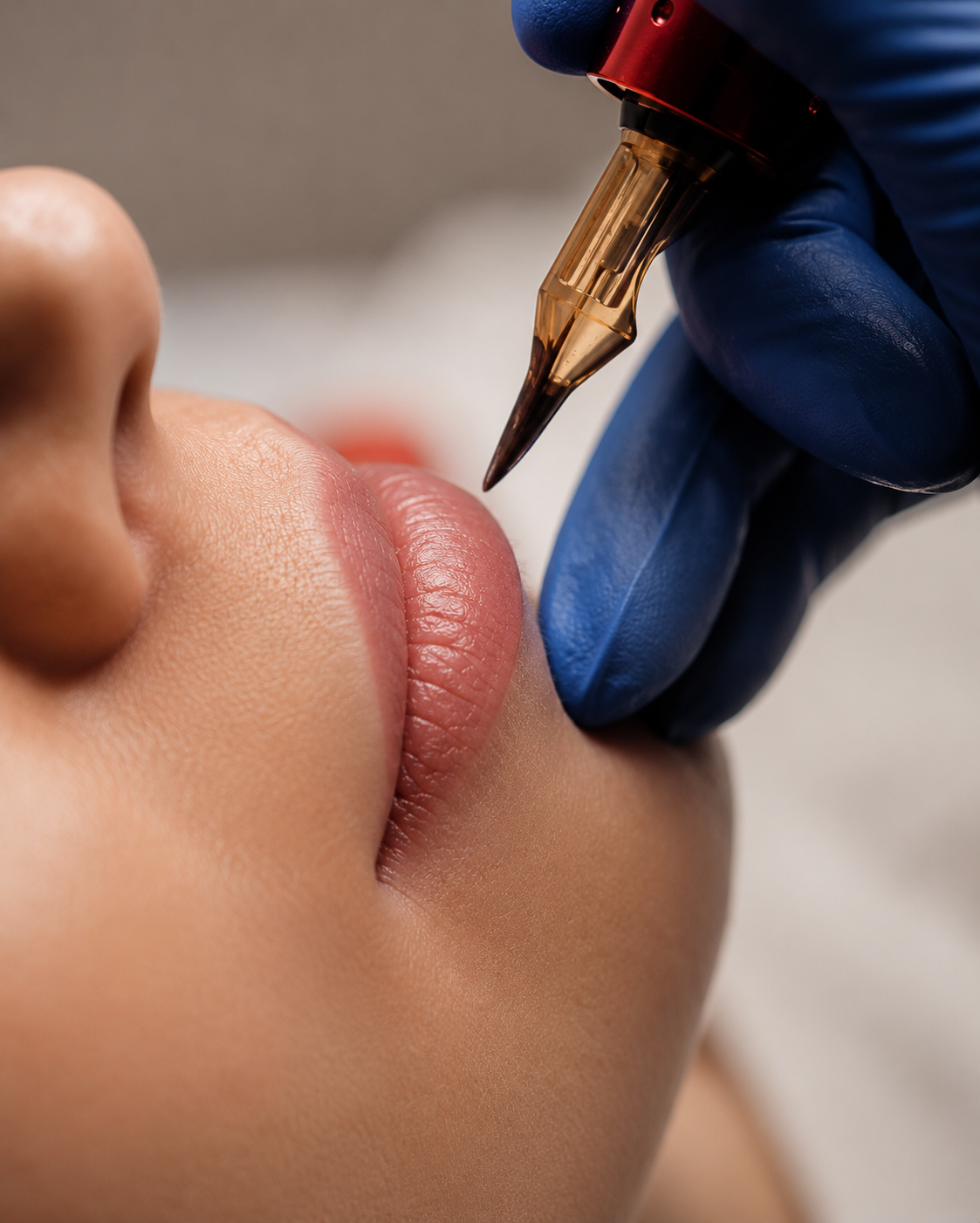 Maquillage permanent des lèvres